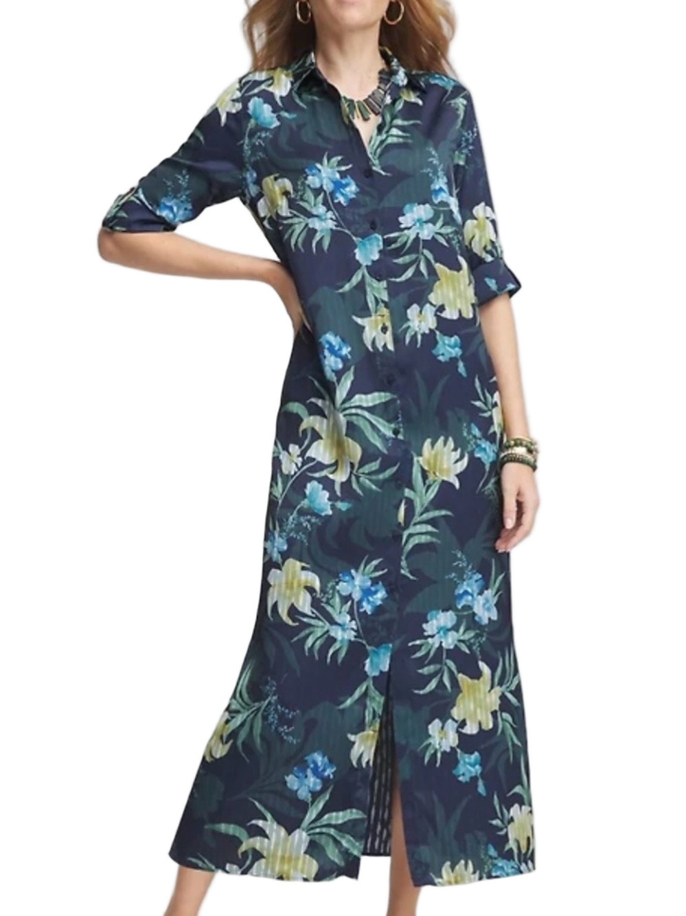 59. NWT WOMENS CHICO’S 3.5/XL DETAIL DRESS